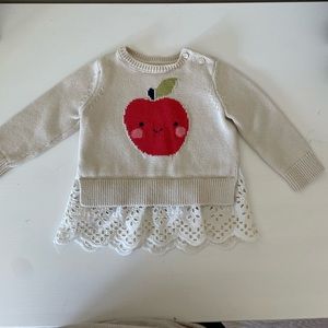 Cable knit sweater, baby gap